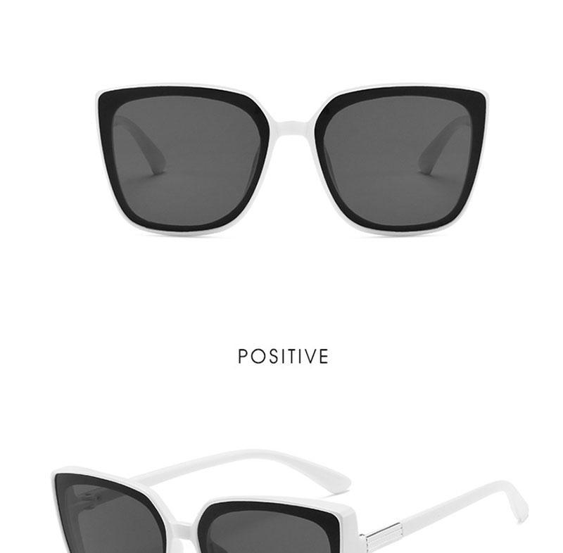 Classic Retro Square Cat Eye Sunglasses for Women and Men
