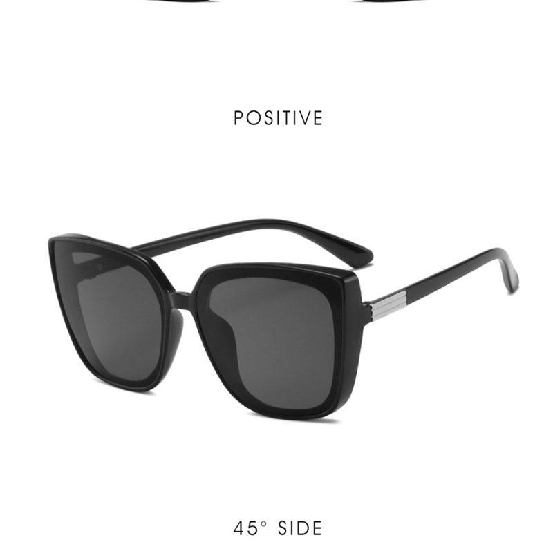 Classic Retro Square Cat Eye Sunglasses for Women and Men