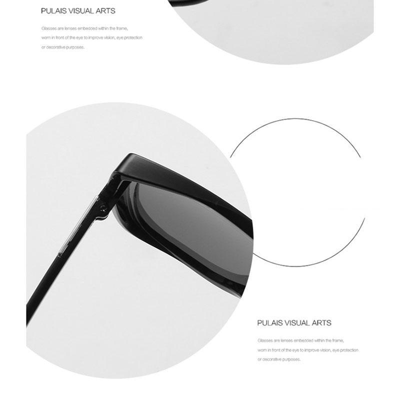 Classic Retro Square Cat Eye Sunglasses for Women and Men