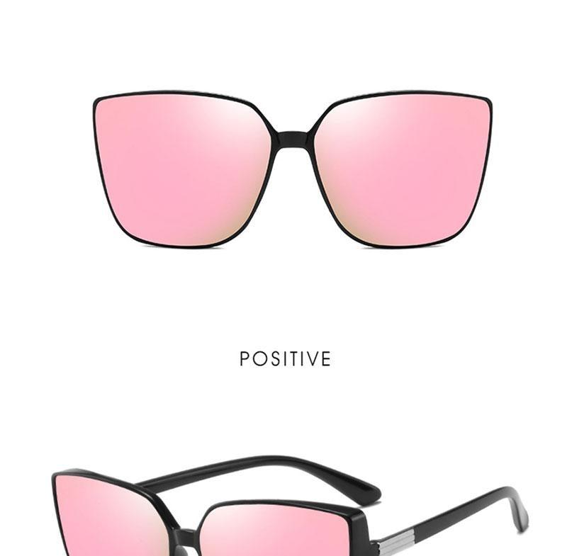 Classic Retro Square Cat Eye Sunglasses for Women and Men