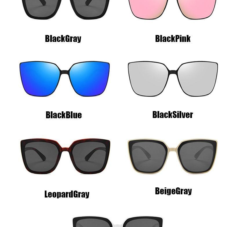 Classic Retro Square Cat Eye Sunglasses for Women and Men