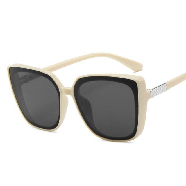 Classic Retro Square Cat Eye Sunglasses for Women and Men