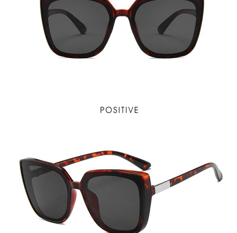 Classic Retro Square Cat Eye Sunglasses for Women and Men