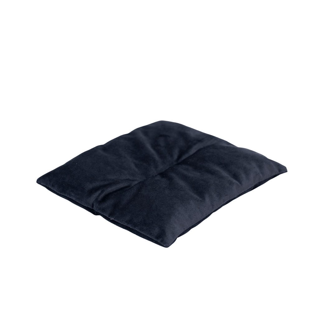 Black plush cushion pillow designed for honeycomb cat shelves