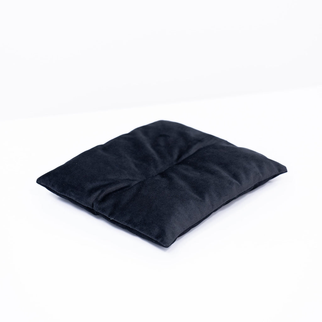 Plush Cat Cushion Pillow - Black
