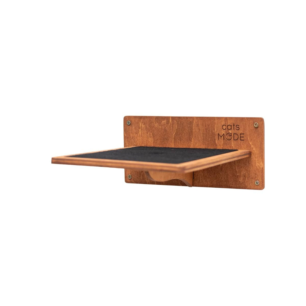 Wooden Decagon Platform made of oak wood used as a sturdy toddler step stool