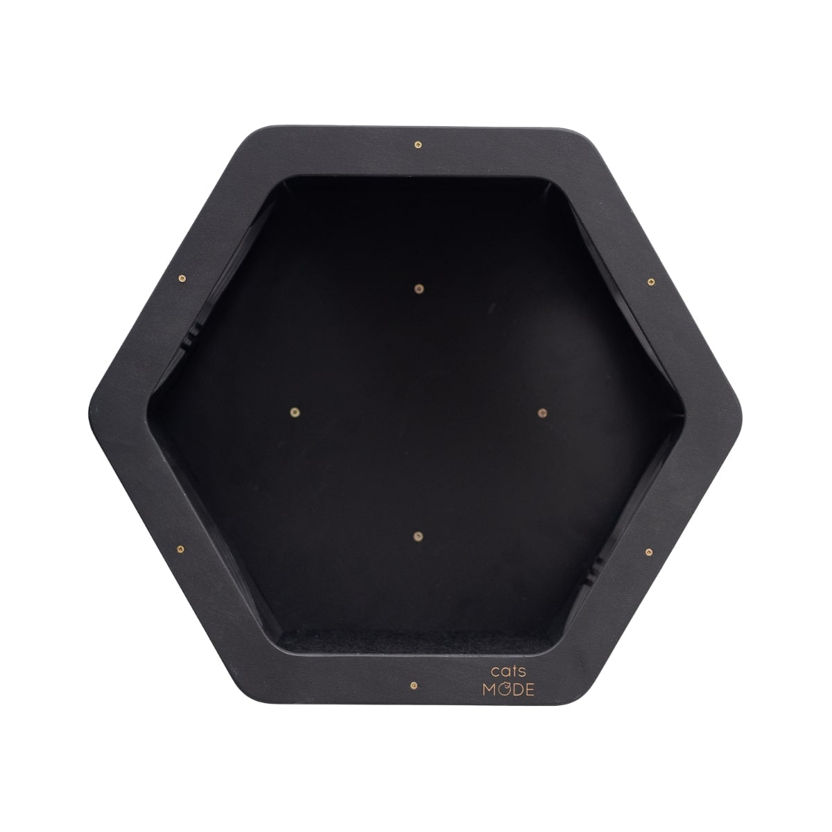Black Wall Mounted Cat Shelves for Climbing and Exploration