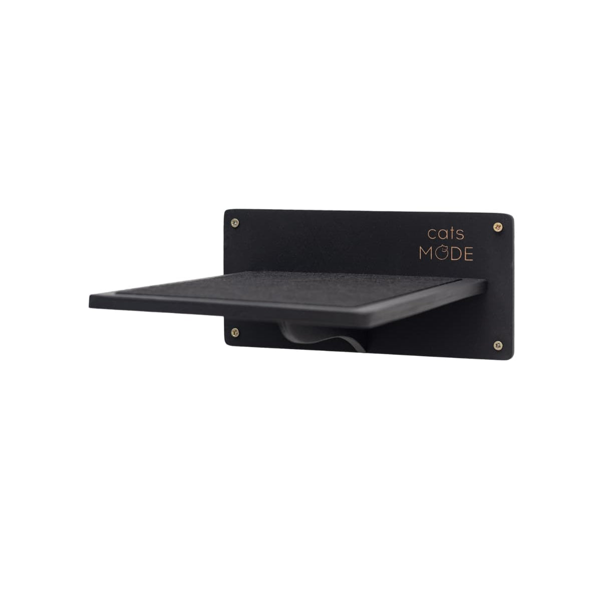 Wooden Decagon Step - Black