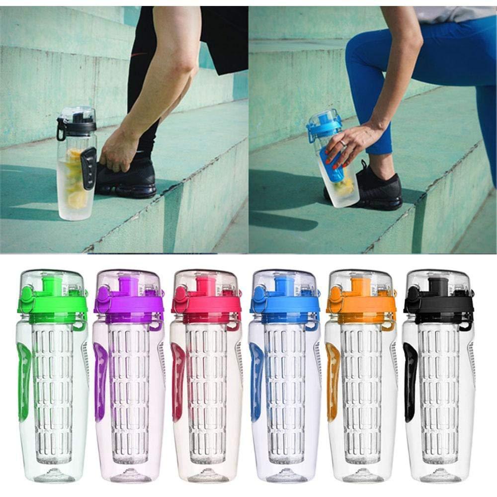 32oz Fruit Infuser Water Bottle BPA-Free Leakproof Sport Shaker