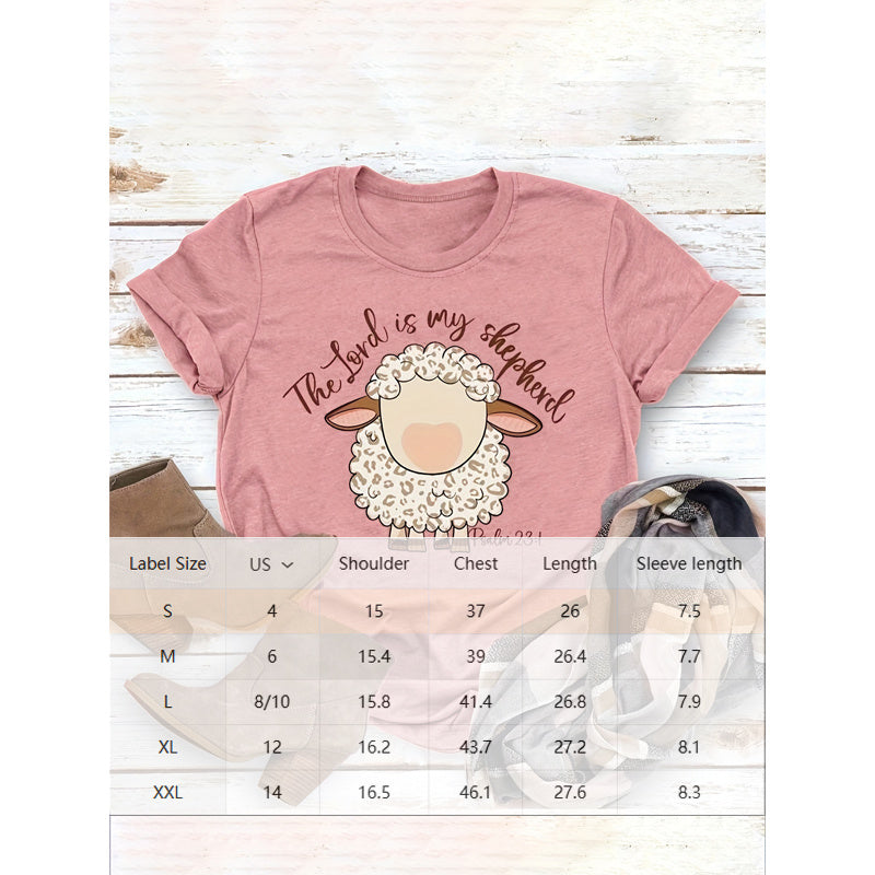 Women's Graphic Print Short Sleeve T-Shirt in Pink
