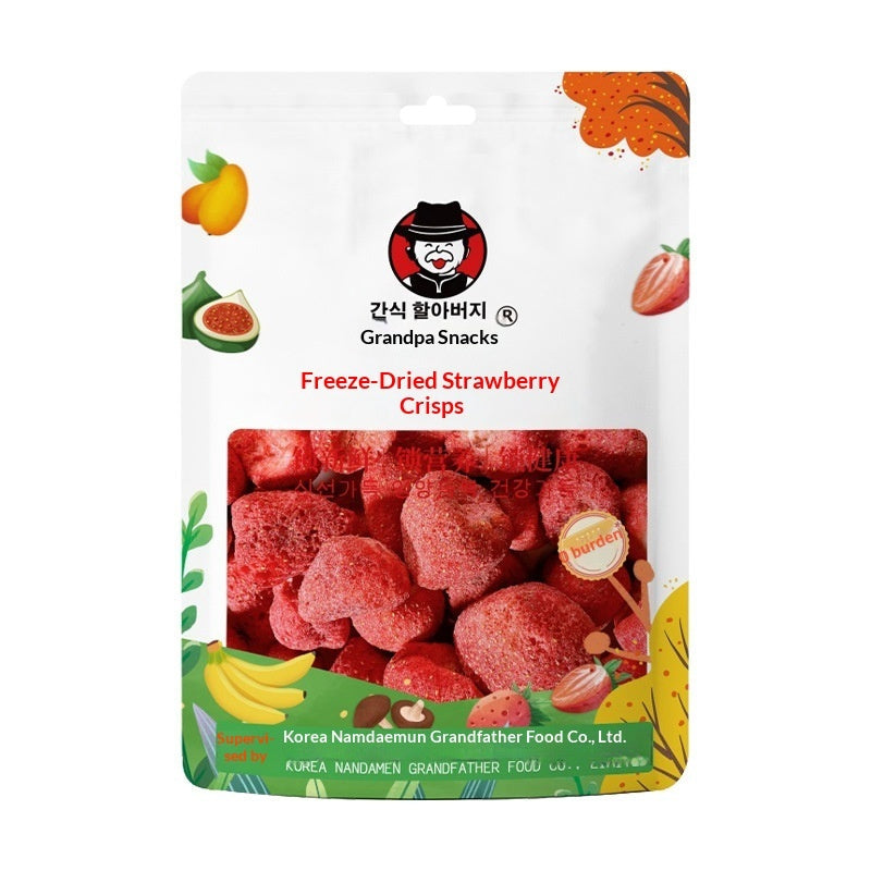 Fig Strawberry And Jackfruit Crispy Ready-to-eat Freeze-dried Fruit