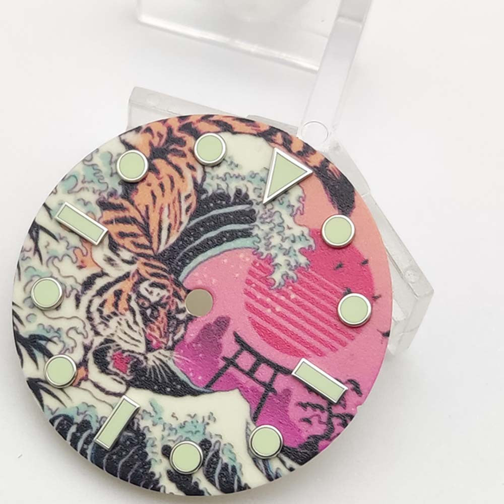 Watch Dial Accessory Japanese Ukiyo-e Style