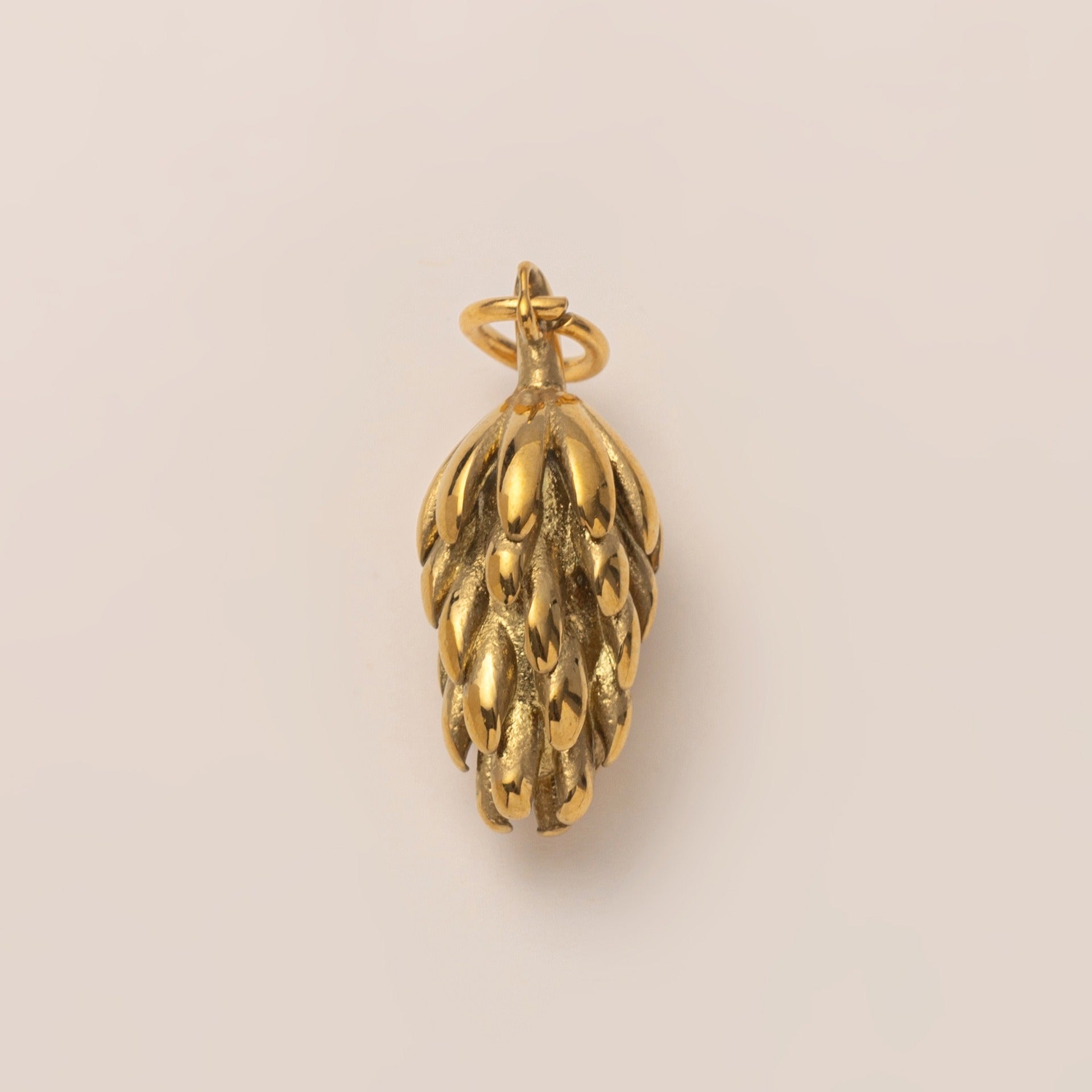 18K Gold Vacuum Plated Small Pendant Necklace