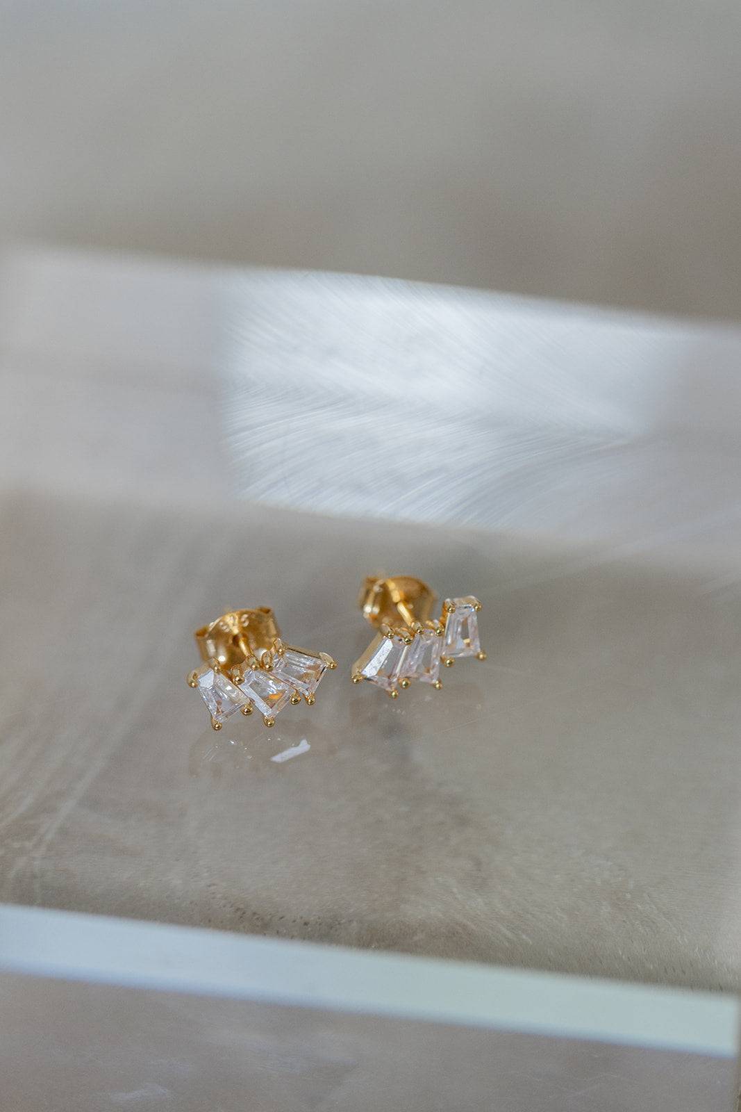 Baguette Studs