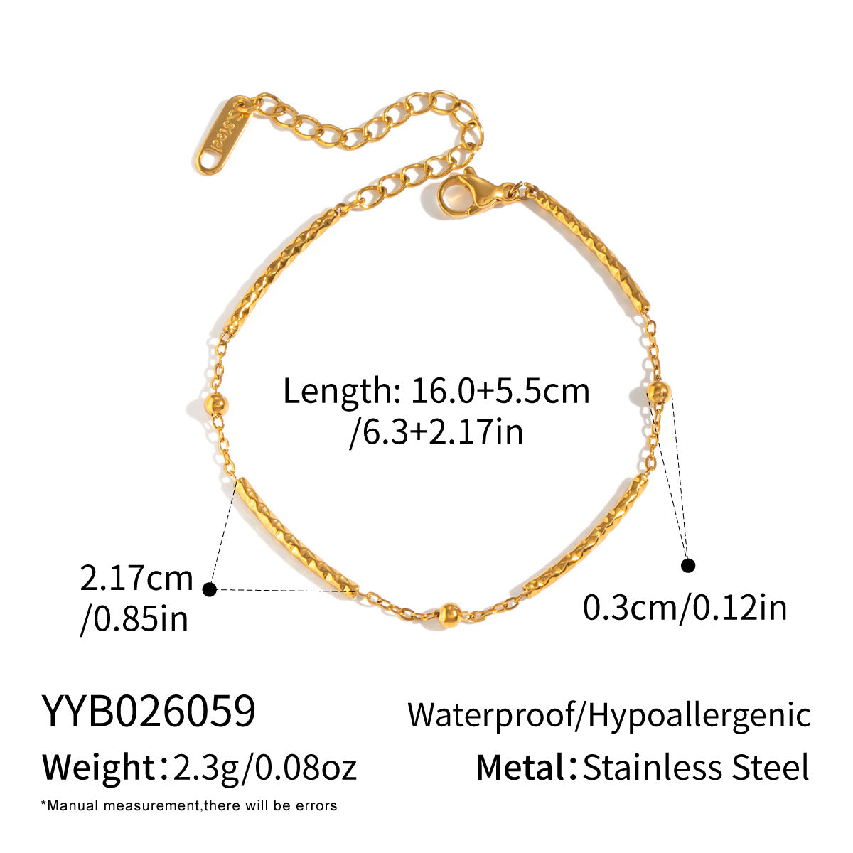 Stainless Steel Chain Non-fading Titanium Steel Bracelet