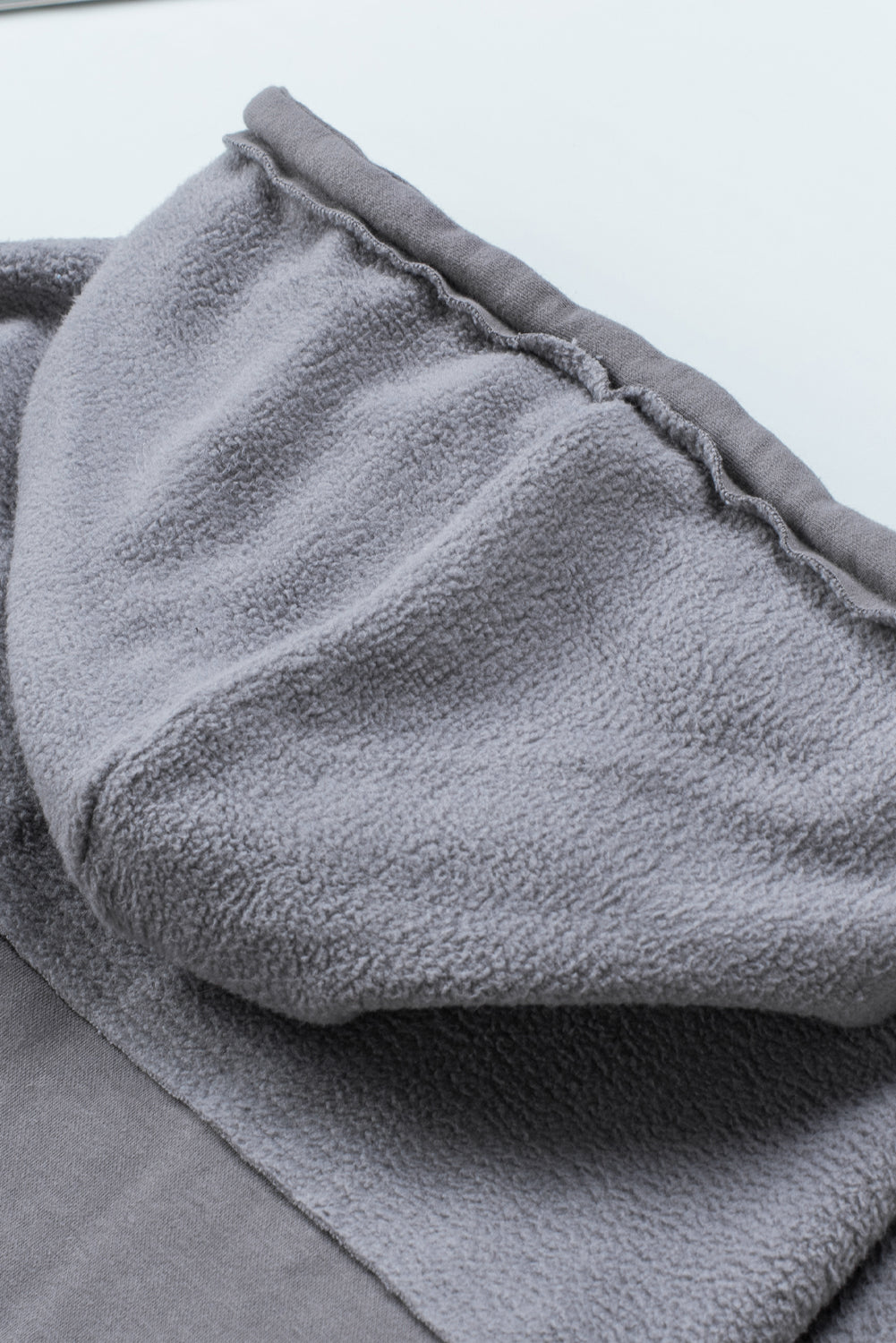 Green Bishop Sleeve Zip Up Hoodie Jacket with Flap Pockets