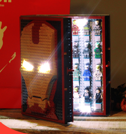 Iron Man Action Figure Collectible Assembly Toy
