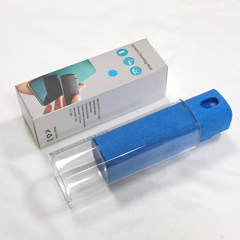 All-in-One Portable Screen Cleaner Spray and Microfiber Wipe Set