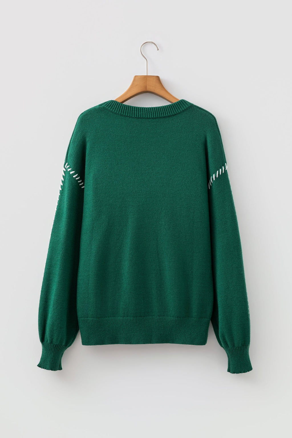 Christmas Santa Baby Patch Embroidered Sweater