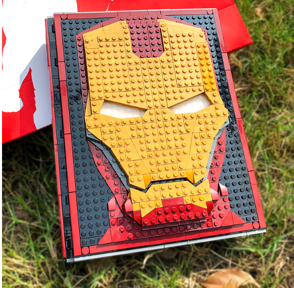 Iron Man Action Figure Collectible Assembly Toy