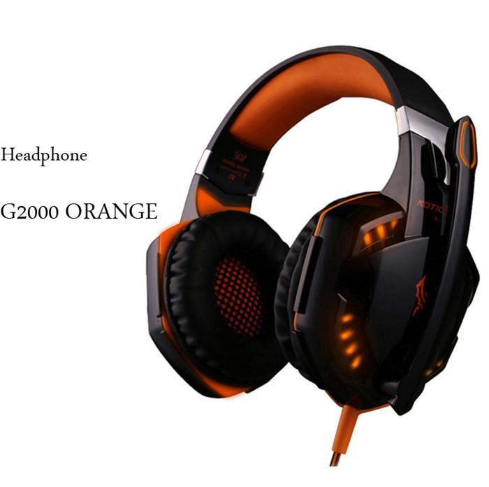 G2000 Gaming Headset with Subwoofer and Precision Microphone