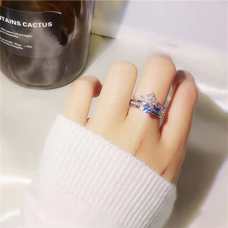 Two-Piece Detachable Double-Layer Combination Drill Opening Crown Ring