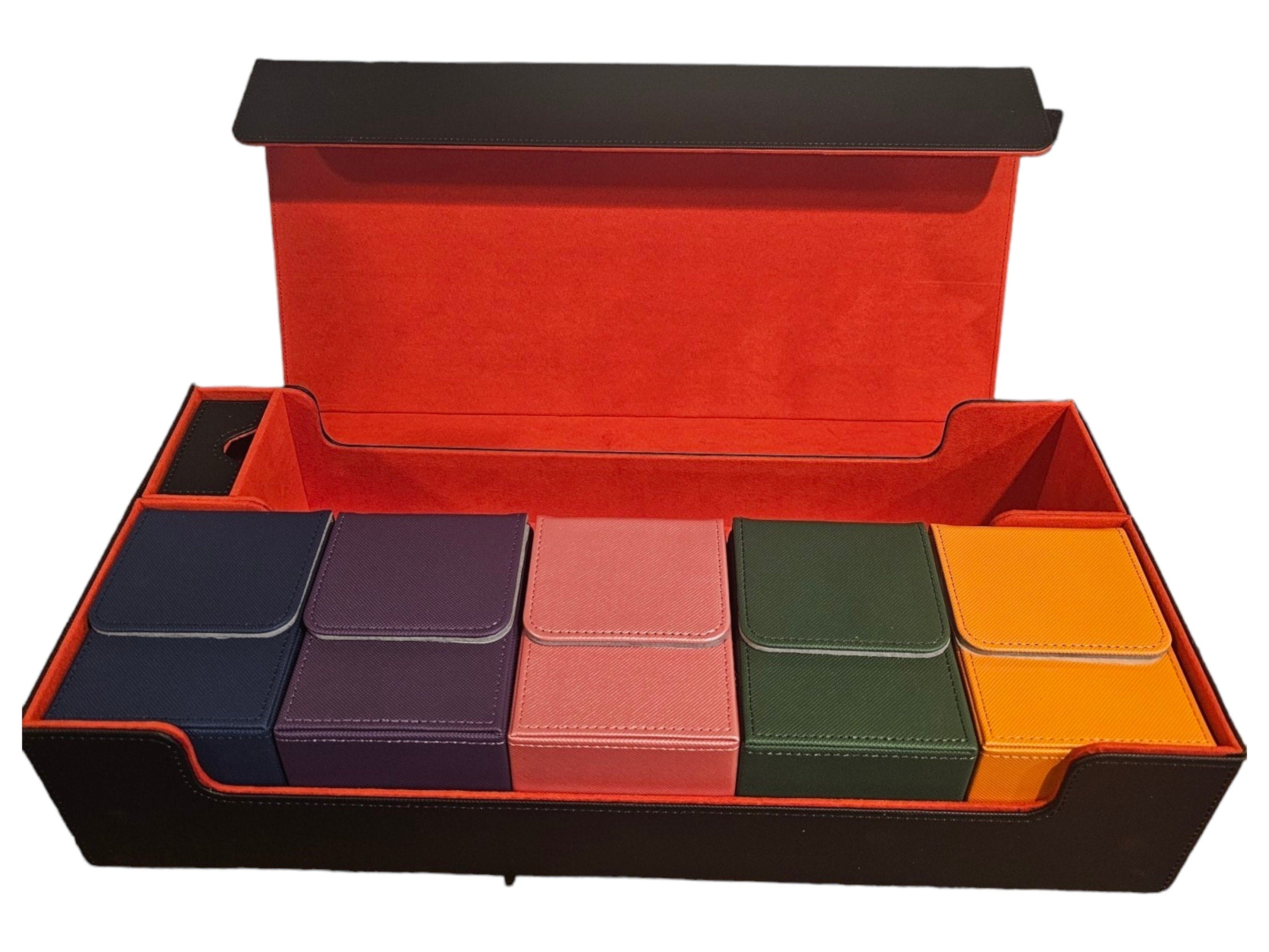 Ultimate Deck Box Chest – TCG Storage for Decks, Dice & Playmat