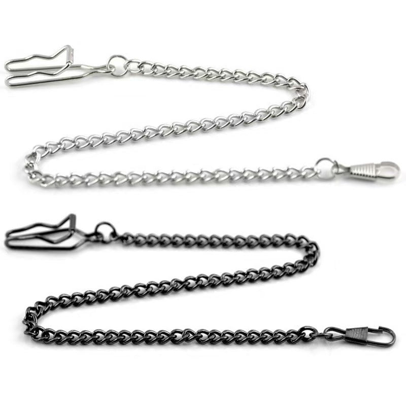 Vintage Mechanical Quartz Antique Pocket Watch Chain