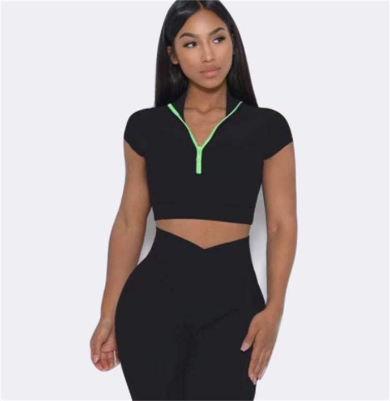 High Waist Yoga Clothes with Hip Lift Sports Bra