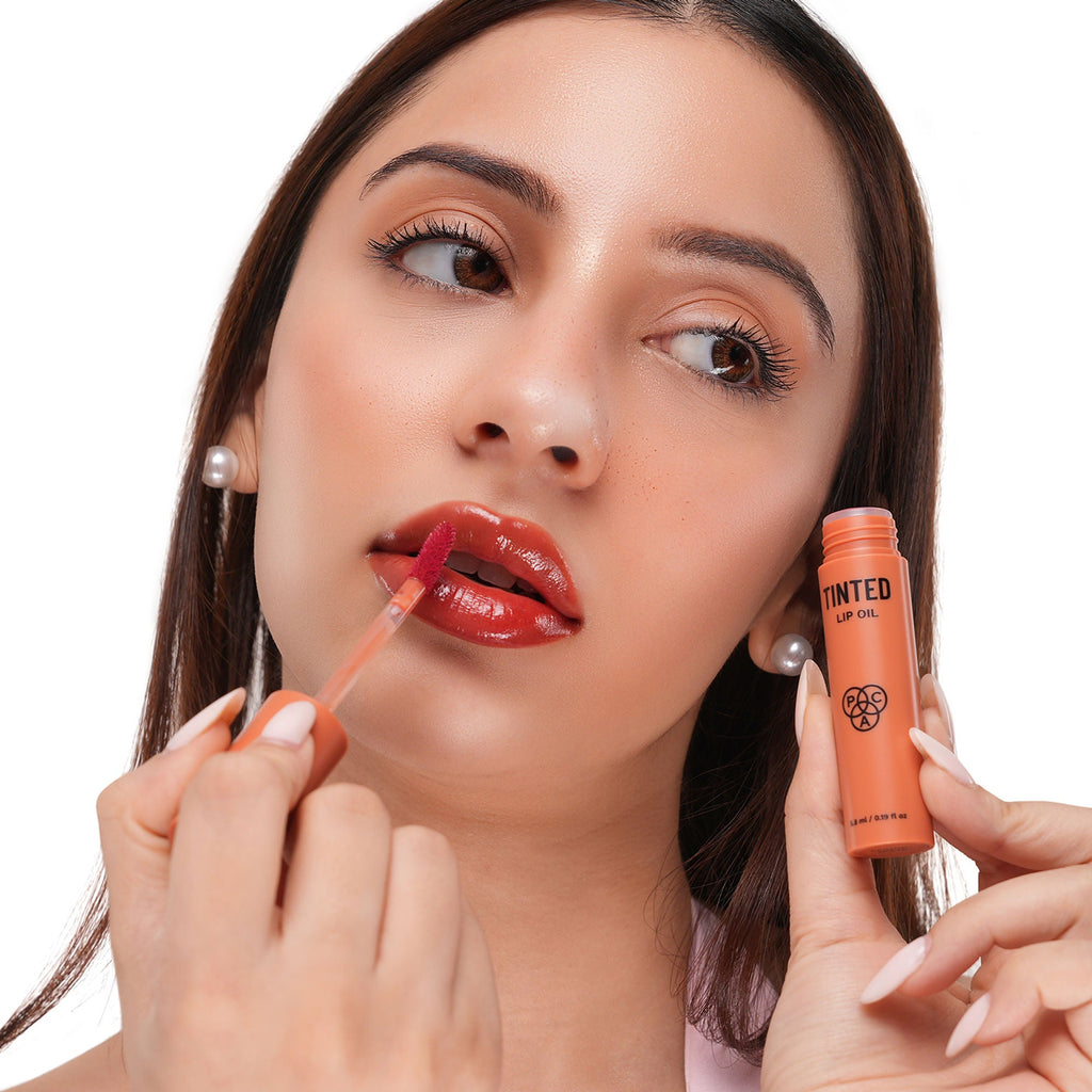 Studio Tinted Lip Oil - Fashionista High-Shine Hydrating Formula