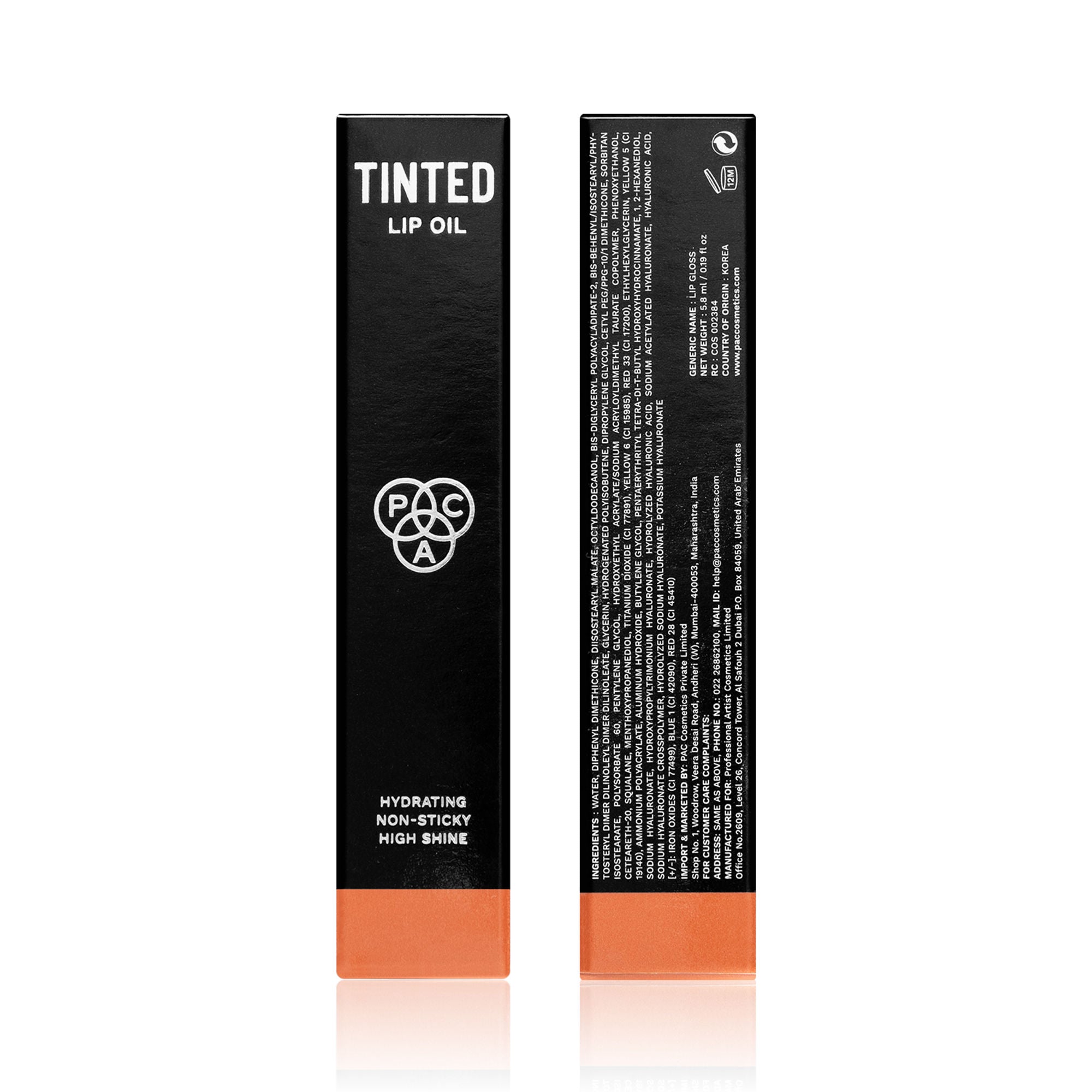 Studio Tinted Lip Oil - Fashionista High-Shine Hydrating Formula