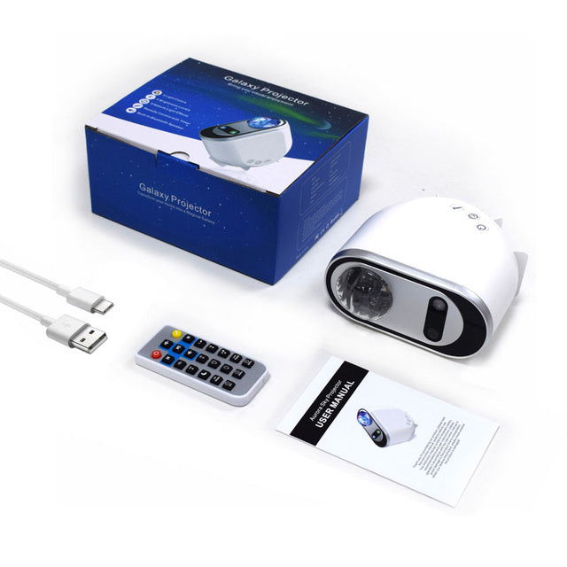 Aurora Borealis Galaxy Star Projector LED Night Light for Bedroom