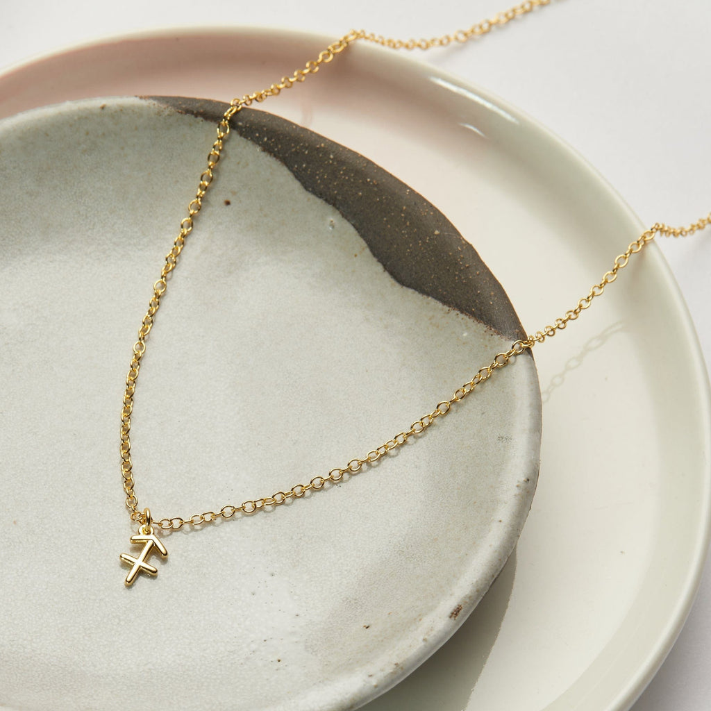 Celestial Sagittarius Zodiac Necklace