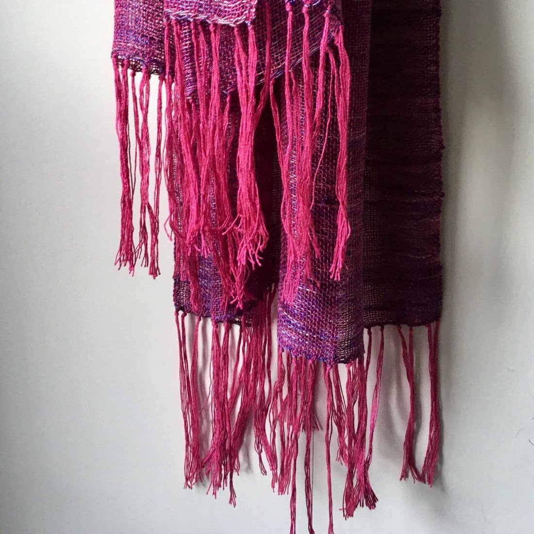 Celestial Silk Beaded Shawl Weaving Kit - DIY Craft Project