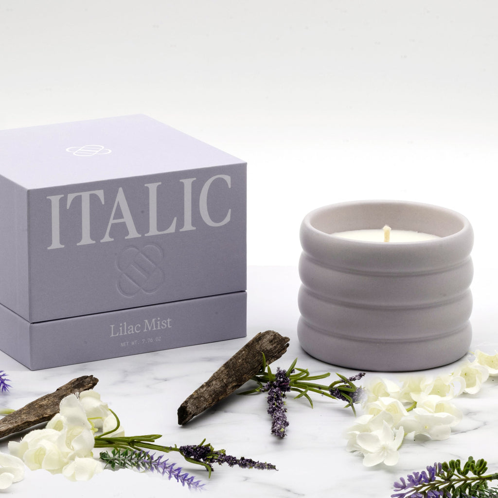 Ceramic Candle and Gold Wick Trimmer Set for Home Fragrance - Image 10