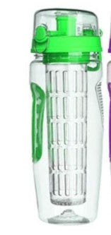 32oz Fruit Infuser Water Bottle BPA-Free Leakproof Sport Shaker