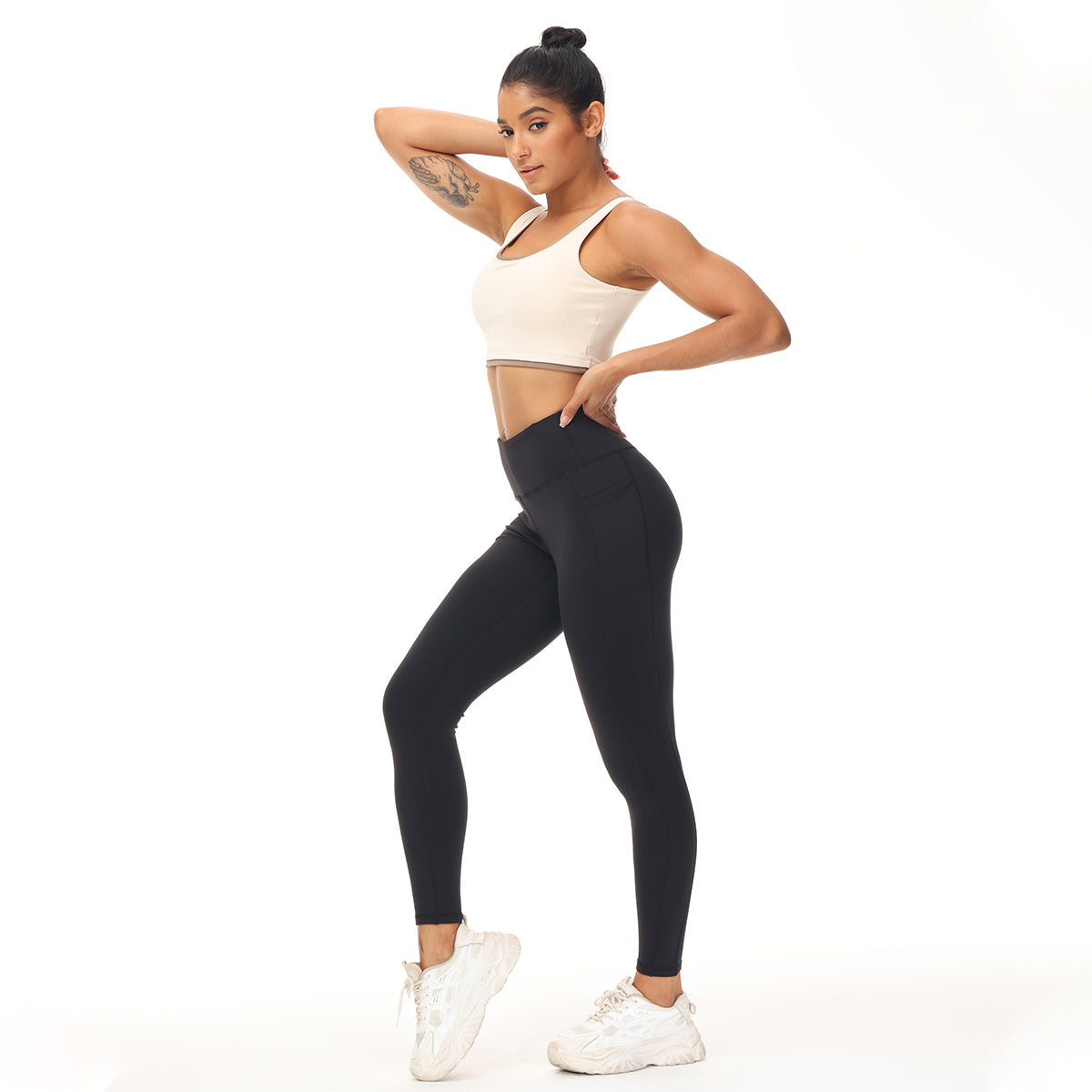 Women's High Waist Slim Leggings Performance Athletic Pants - Image 5