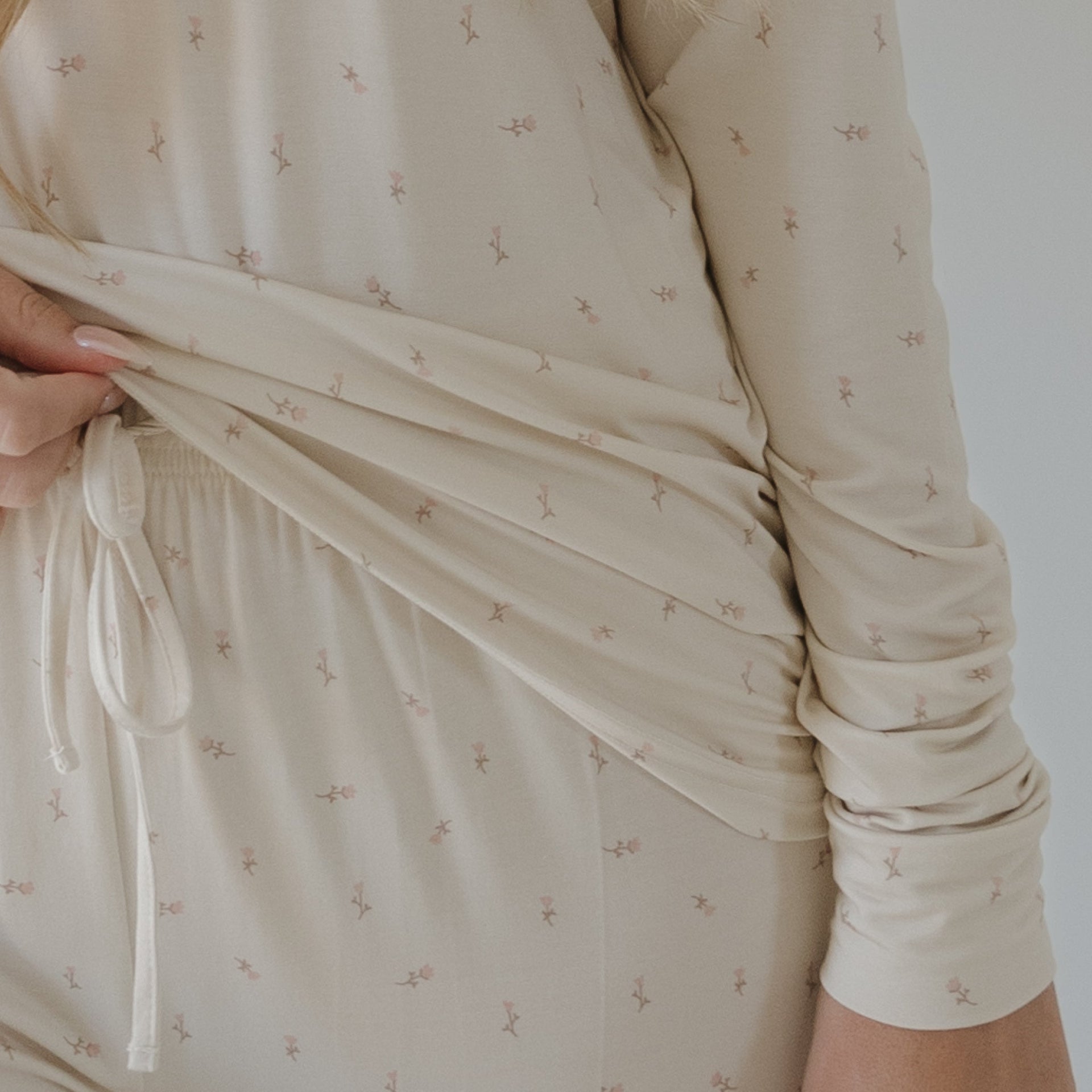Women's Long Sleeve Bamboo Pajama Set