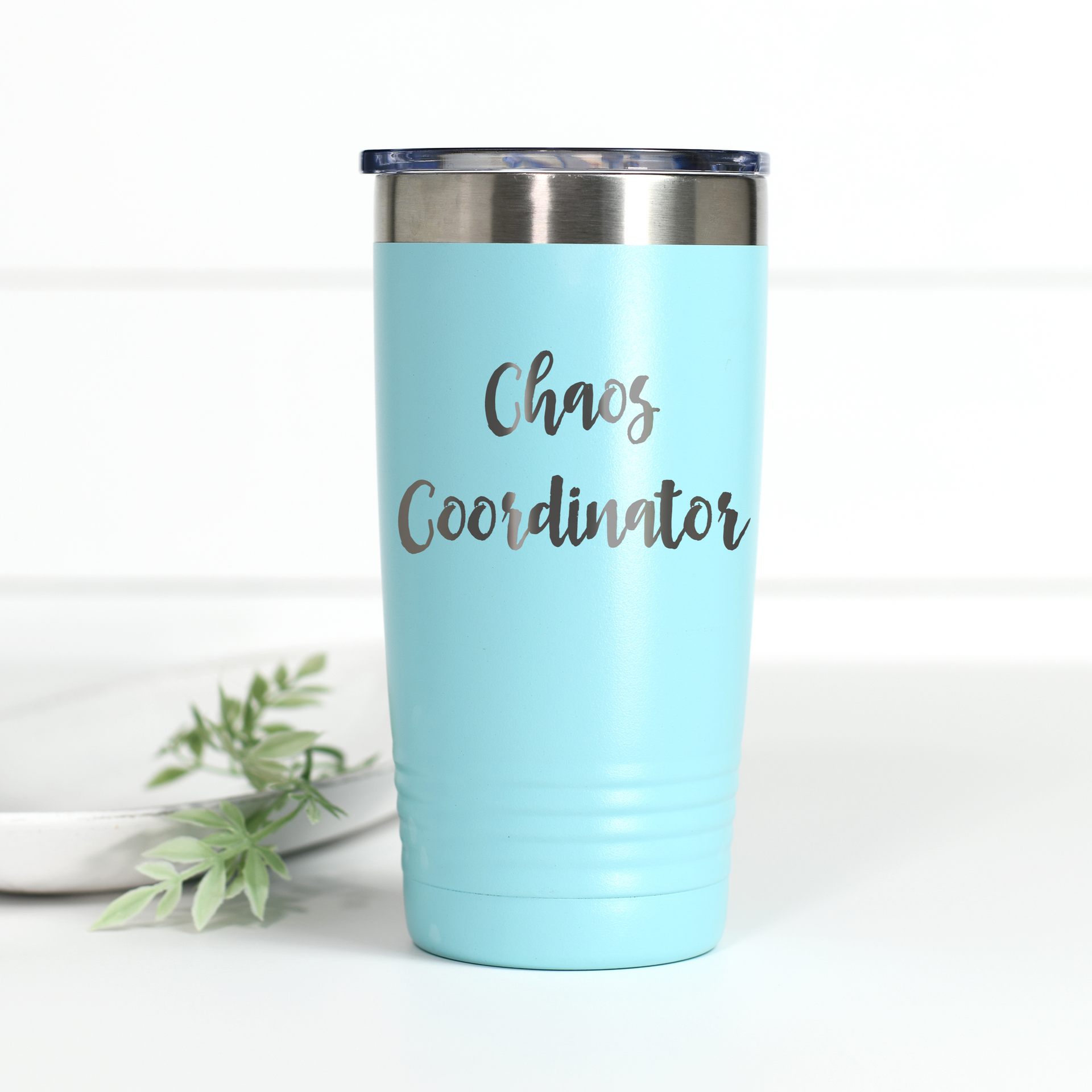 Chaos Coordinator 20 oz Engraved Tumbler