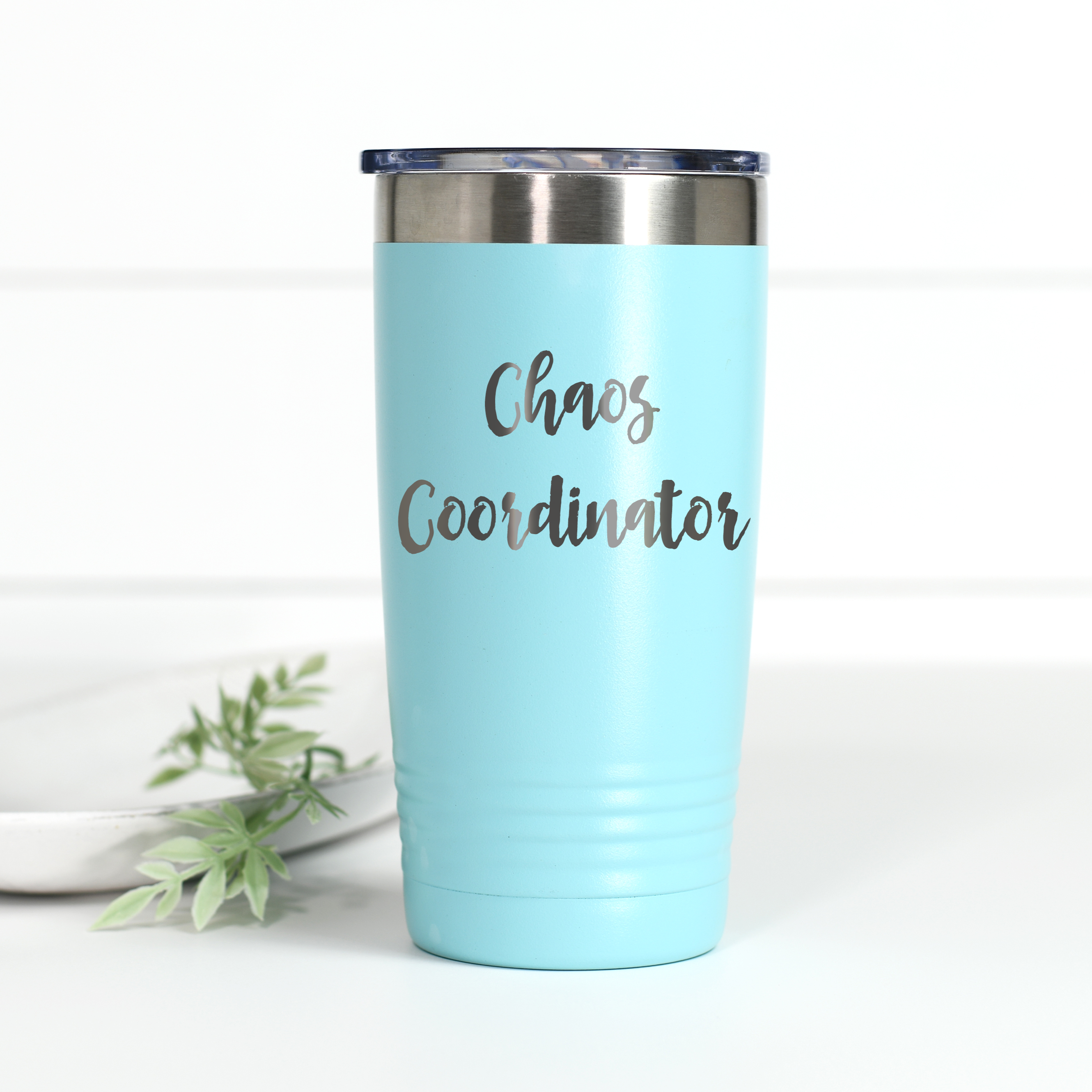 Chaos Coordinator 20 oz Engraved Tumbler