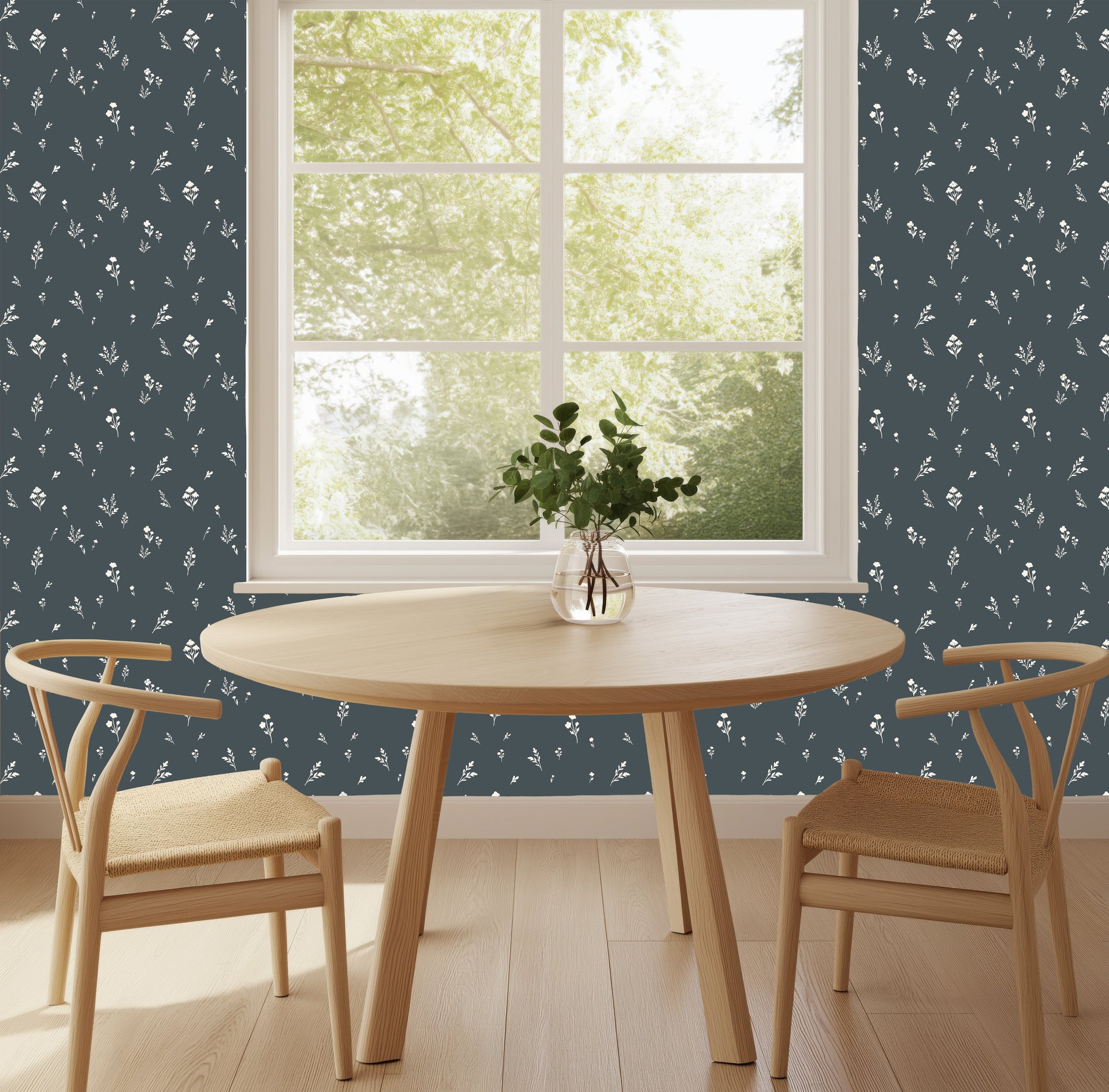 Vaila Removable Peel and Stick Wallpaper by The Feral Flower