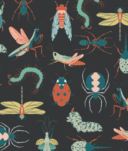 Flick Whimsical Nature-Inspired Removable Wallpaper, Sage Green