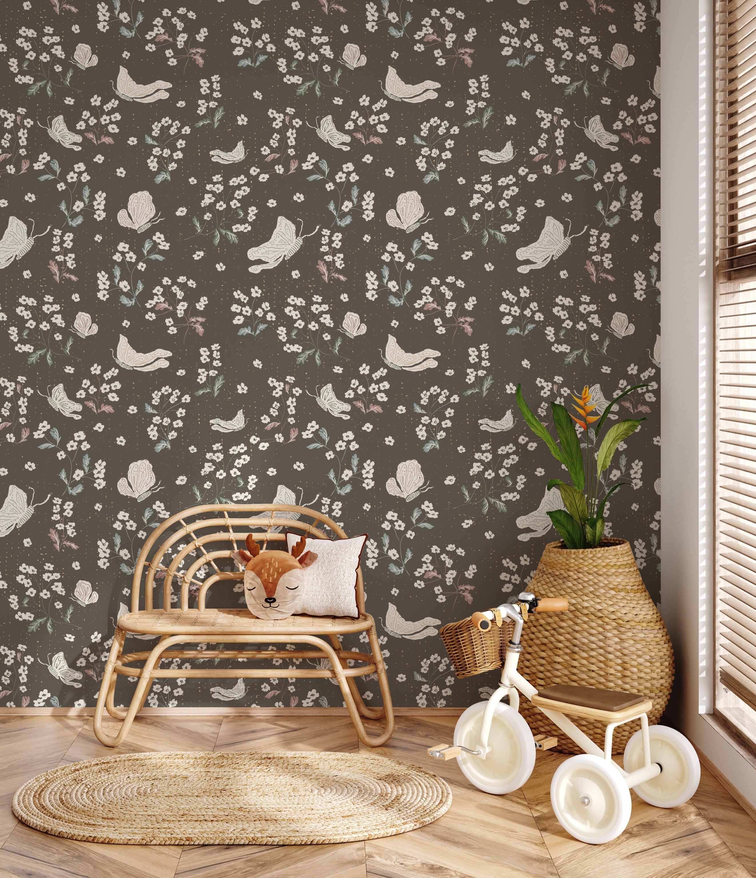 Ronnie Removable Peel and Stick Wallpaper by Creating to Love