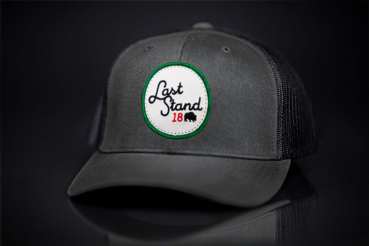 18 Circle Golf Mesh Snapback Hat Curved Bill Unisex Sporty Cap