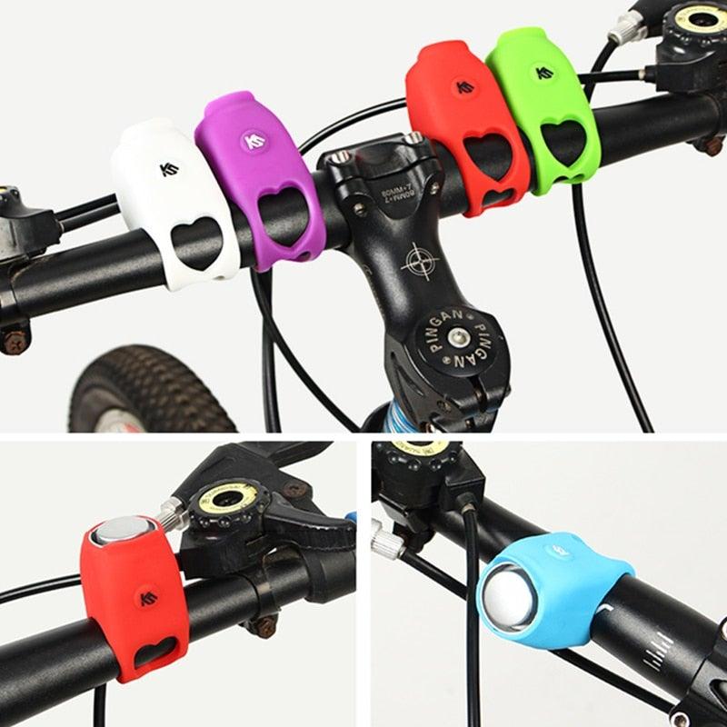 120dB Rechargeable Electric Bike Horn - Waterproof Cycling Bell