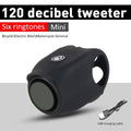 120dB Rechargeable Electric Bike Horn - Waterproof Cycling Bell