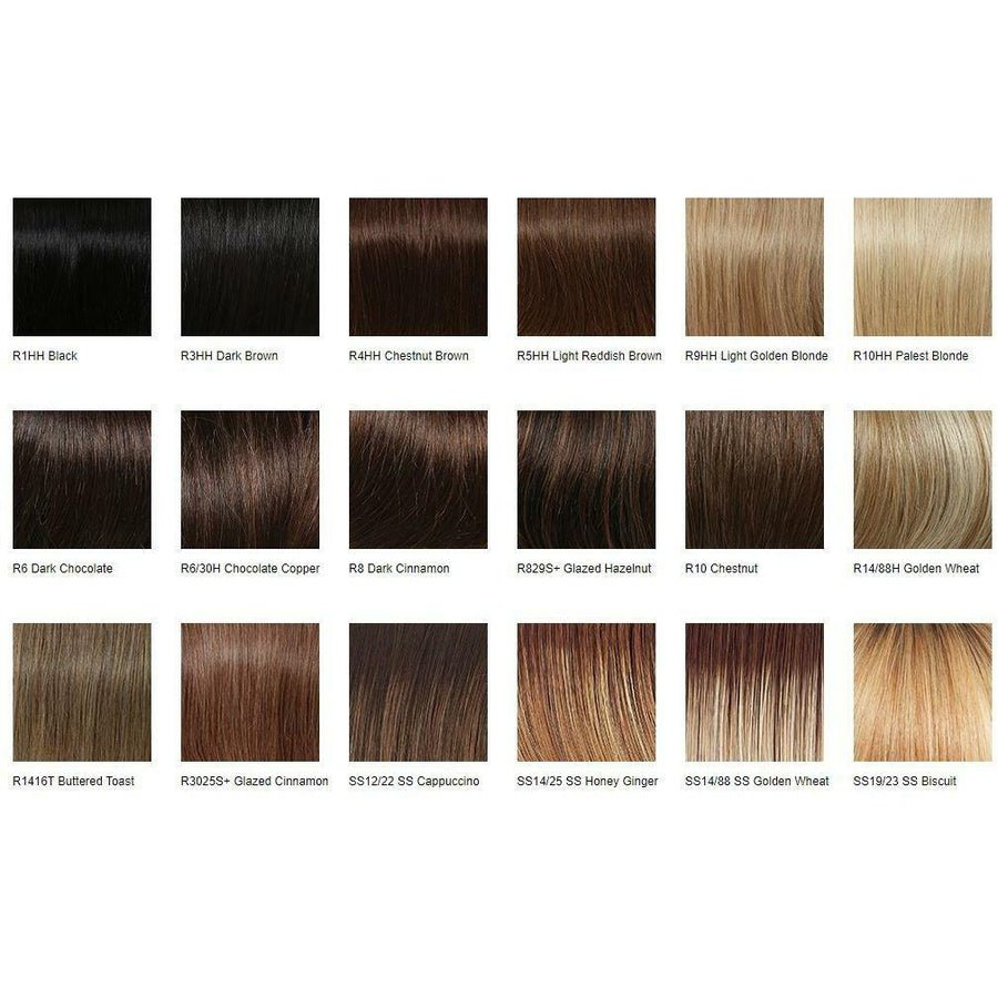 Charmed Life 12-Inch Human Hair Top Piece for Seamless Coverage