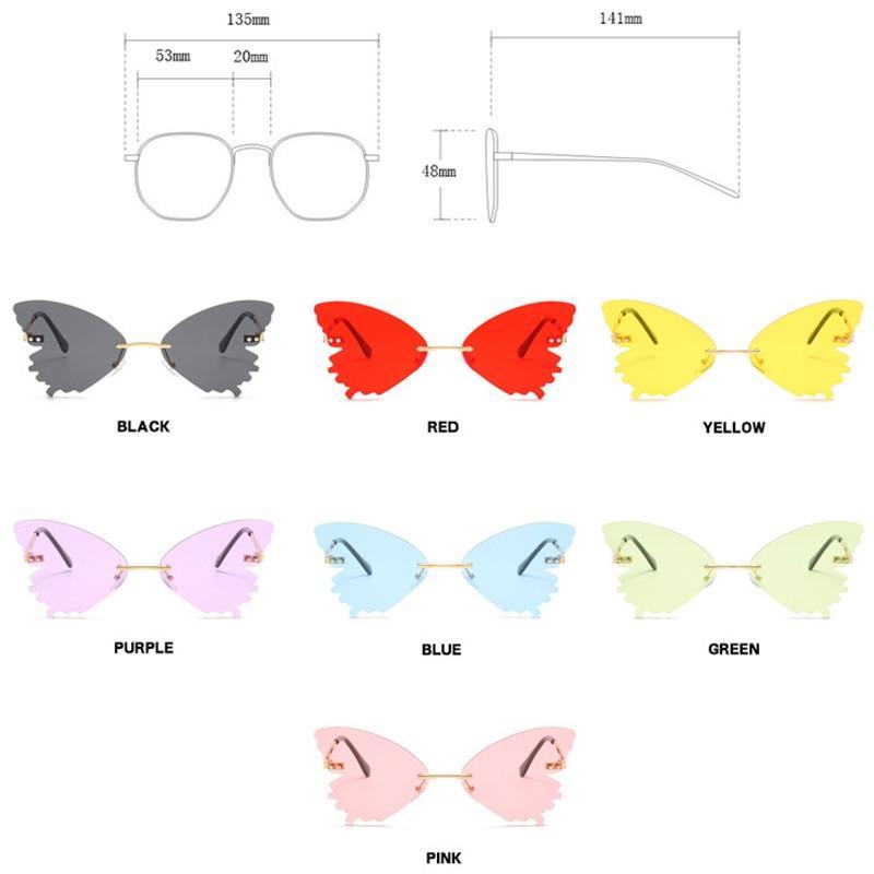 Oversized Butterfly Sunglasses for Women – Trendy Luxury Eyewear