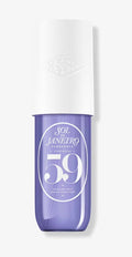 Bottle of Cheirosa 59 Hair & Body Perfume Mist, a woody vanilla scented spray for hair and body.