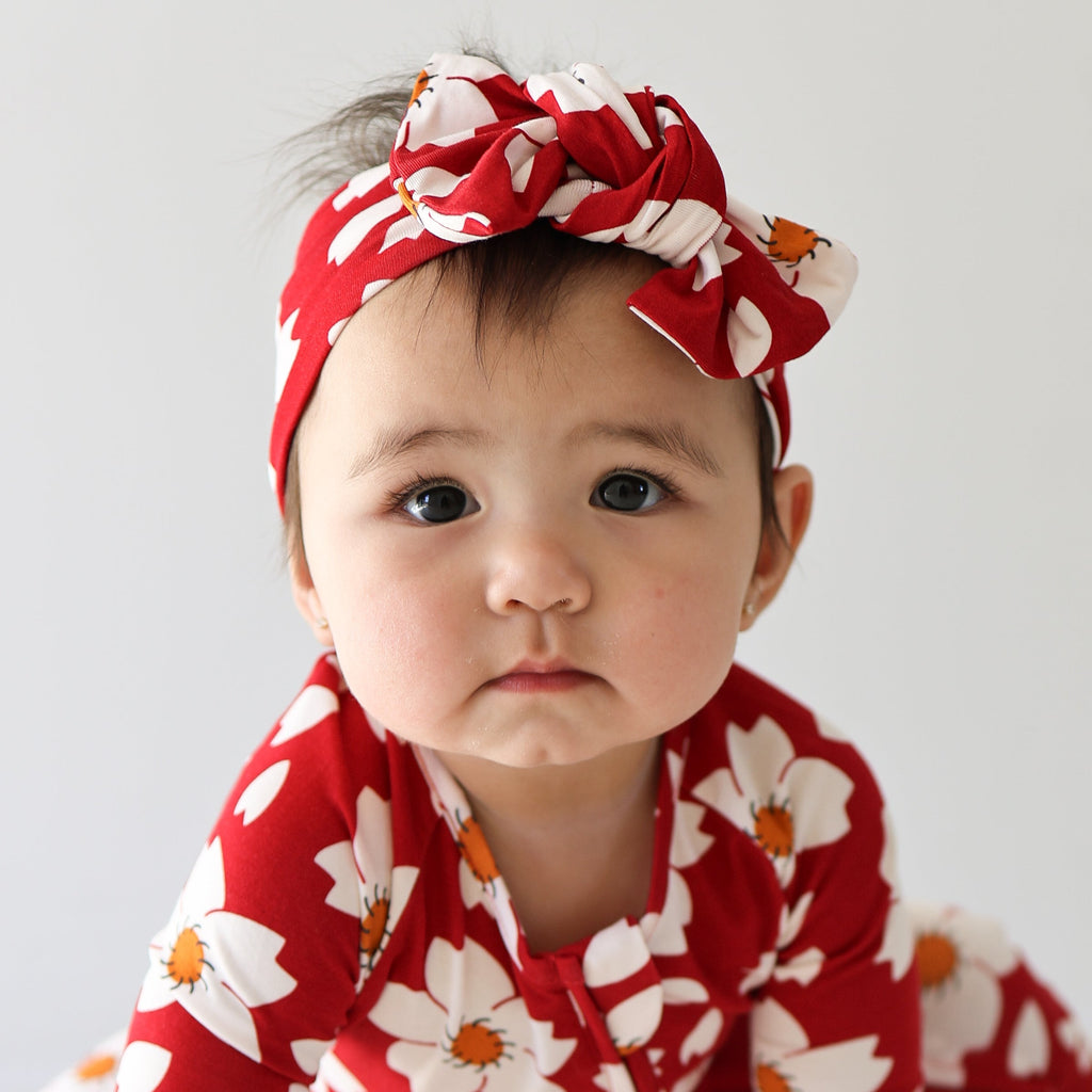 Bamboo Head Wrap | Cherry Blossoms